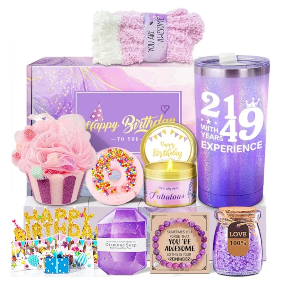 70th birthday gift box